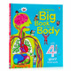Usborne出品 人體認知大圖書(shū) 英文原版繪本 Big Book of the Body  精裝大開(kāi) 寶寶家庭教育健康書(shū) 兒童科普認知圖畫(huà)書(shū) 內含折疊頁(yè)