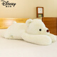 迪士尼（Disney）北極熊毛絨玩具趴趴熊抱枕玩偶抱抱熊大號抱著(zhù)睡覺(jué)送女生生日禮物 白色 長(cháng)1米 女神