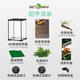 REPTIZOO爬蟲(chóng)飼養箱爬寵蜥蜴守宮蛇烏龜玻璃爬缸倉鼠刺猬角蛙寄居蟹飼養盒 睫角套裝