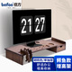 倍方（befon）顯示器增高架單抽屜鍵盤收納筆記本電腦手機支架置物架臺式電腦底座顯示器支架74529