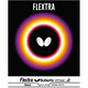 蝴蝶日本全新蝴蝶 FLEXTRA乒乓球反膠套膠-05210（小蝴蝶）澀性易控 紅色1.9mm（單面一張）