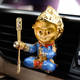 SMVP齊天大圣車載香水汽車空調(diào)出風(fēng)口風(fēng)扇車內(nèi)孫悟空飾品擺件猴子香薰 【1個裝】悟空藍色 10g