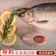 賽湖 新疆賽里木湖有機鮭魚整條魚生魚片高檔刺身 去鱗去內(nèi)臟 兩條裝 高白鮭2條（單條凈重500-600g）
