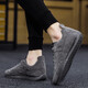新品男士運動(dòng)鞋潮流男鞋休閑鞋韓版時(shí)尚板鞋子男休閑皮鞋舒適平底鞋男阿甘鞋 A11灰色 39