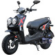 闊路路虎八代摩托車(chē)跑車(chē) 150CC發(fā)動(dòng)機燃油踏板車(chē)成人兩輪越野摩托車(chē) 黑色（路虎二代） 國三化油器款（不可上牌）