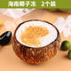 順豐冷鏈網(wǎng)紅黃金椰粒椰子凍正宗海南特產(chǎn)新鮮2顆椰奶凍果凍 2顆裝椰子凍 收藏+加購+發(fā)順豐