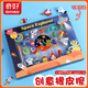 奇好【全網(wǎng)低價】橡皮卡通禮盒學(xué)生幼兒園學(xué)習(xí)文具畢業(yè)季禮物獎品文具可愛獎品太空樂園8220