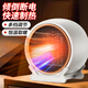 栢啟歆取暖器家用熱暖風(fēng)機桌面辦公室電熱取暖器小太陽(yáng)小型熱風(fēng)冬季全屋升溫送男女生長(cháng)輩女神節生日禮物 【白色】 傾倒斷電+快速加熱