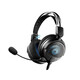 鐵三角（Audio-technica）GDL3開放式電競(jìng)游戲頭戴式耳機(jī) 電競(jìng)耳麥 有線麥克風(fēng)帶線控 BK 黑色
