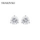 施華洛世奇（SWAROVSKI）耳釘耳環(huán)耳飾女度假風(fēng)輕奢小眾送女友畢業(yè)禮物女七夕禮物 Constella鍍白金1800046