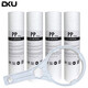 DKU 凈水器PP棉濾芯通用0.5微米 家用凈水機反滲透純水機超濾機前置過(guò)濾芯 4支裝（10寸）