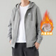 耐克（NIKE）外套秋裝男士 25新款運動(dòng)服裝防風(fēng)休閑衣連帽開(kāi)衫衛衣透氣夾克 熱推/加厚加絨/曬圖退5 XL (180/96A)