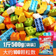 費樂（FEELO）兒童積木大顆粒拼裝玩具3-6歲大塊拼插diy補充包男孩女孩生日禮物 散裝基礎(chǔ)顆粒1斤【彩袋裝】