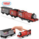 托馬斯&朋友 （THOMAS&FRIENDS）托馬斯電動(dòng)小火車(chē)頭男孩玩具軌道車(chē)大師系列賽道車(chē)BMK87 音效感應-電動(dòng)詹姆士GWH58 電動(dòng)款