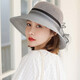 GLO-STORY遮陽(yáng)帽女包紗大沿帽子女韓版戶(hù)外防曬太陽(yáng)帽WMZ914110