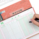 萊特 賬簿賬本 銀行存款日記賬本 現(xiàn)金日記賬本 支票登記簿 三欄式明細(xì)賬 庫存商品明細(xì)賬現(xiàn)金流水賬本 現(xiàn)金日記賬（小本-訂本）6215