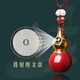 朱砂葫蘆吊墜男女項(xiàng)鏈保平安飾品隨身掛件嘎烏盒楞嚴(yán)咒護(hù)身符天然 投影楞嚴(yán)咒吊墜款