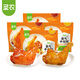圣農 霸氣大雞腿即食雞全腿蜜汁麻辣鹵香風(fēng)味烤雞腿微波即食冷凍食品 霸氣大雞腿蜜汁2包+麻辣2包）