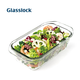 GLASSLOCK韓國進(jìn)口耐熱鋼化玻璃烤盤(pán)焗飯蒸蛋糕烤箱微波爐家用烘焙 長(cháng)方形1750ml不含把手 24cm