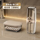 KAMAN旅行香皂盒短途出差必備瀝水香皂盒家用學(xué)生宿舍密封帶蓋防水皂盒 套裝【肥皂盒+洗漱杯】