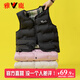 雅鹿男童女童輕薄羽絨馬甲背心外穿兒童新款內膽中大童坎肩保暖潮 黑色 120cm