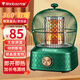 萬寶鳥籠烤火爐小太陽取暖器家用暖腳烤火器節(jié)能桌下電暖器電烤爐 鈦青綠【碳晶盤】無極調(diào)溫+延長線
