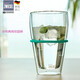 肖特圣維莎（SCHOTT ZWIESEL）德國進(jìn)口隔熱雙層玻璃杯熱水杯 安全材質(zhì)無(wú)鉛玻璃果汁杯西芹汁杯 x(散買(mǎi)無(wú)盒隨機色環(huán)1） 544ml 1只