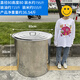 ZMR不銹鋼大桶商用帶蓋圓桶吊桶加厚燒水桶燉鍋超大容量湯鍋湯桶定制 直徑80高度80 特厚3.0