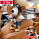 萊樞匯車(chē)載紙巾盒掛式車(chē)用汽車(chē)抽紙盒車(chē)內裝飾車(chē)上用感公仔擺件 座椅款-愛(ài)心【有鞋】+送閃光相機