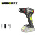 威克士20V無刷手電鉆WU173.9(裸機)鋰電池手槍鉆電動螺絲刀工具