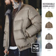 馬登工裝兩面穿絎縫羽絨服男美式休閑鴨絨立領(lǐng)保暖面包服男士秋冬外套 灰色 L