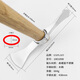 開(kāi)拓（EXPLOIT） 不銹鋼戶(hù)外斧頭小洋鎬 登山露營(yíng)多用十字鎬 高硬度十字鎬斧 100109B