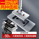 大衛平板拖把家用一拖凈免手洗2025新款夾布洗臉巾拖地布除塵干濕兩用