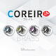 PENTACONN COREIR BRASS 黃銅導(dǎo)管入耳式耳機(jī)硅膠耳塞套適用于IE900 XM5 AZ80 AZ100 Pi8 M碼 拆裝 一對(duì)