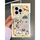 邇舟適用于蘋(píng)果16plus手機殼小狗小貓插畫(huà)iPhone16plus軟殼全包升級款透明太空殼 【小狗小貓插畫(huà)】升級全包-太空殼TPU-透明 蘋(píng)果16Plus