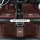 開馳適用于凱迪拉克CT5 CT6 XT5 XT6 XT4 SRX CT4專用全包圍汽車腳墊 納帕皮-咖色雙層納米絨腳墊