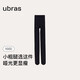 ubras100D微壓輕塑發(fā)熱打底連褲襪黑絲襪女保暖防勾絲 黑色 均碼 
