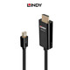 德國LINDY 有源Mini DisplayPort轉HDMI線(xiàn) Mini DP轉HDMI線(xiàn) 2M