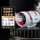 艾美特換氣扇管道風(fēng)機斜流增壓大吸力強力靜音廚房電機油煙排氣扇抽風(fēng)機 【8寸遙控款】免接線(xiàn) DPT20-85AR