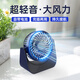 Viken【3C認(rèn)證丨超導(dǎo)制冷】小風(fēng)扇風(fēng)寶小型超長(zhǎng)續(xù)航戶外便攜隨身半導(dǎo)體降溫神器迷你充電寶電風(fēng)扇 1000mAh 【深邃藍(lán)】可充電丨三擋勁風(fēng) 16°C空調(diào)冷風(fēng)丨雙TEC制冷丨100檔澎湃冷風(fēng)