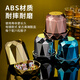 紫湖 骰子骰盅套裝帶底托篩盅色盅色子甩盅塞子每個骰盅配6粒骰子電鍍骰盅四件套