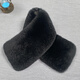 冬季獺兔毛毛領(lǐng)子男士翻領(lǐng)通用皮衣羽絨服大衣皮草真毛領(lǐng)單賣 標(biāo)準(zhǔn)內(nèi)弧50cm 適合領(lǐng)圈46-52cm