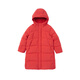 幼嵐（ALLBLU）allblu幼嵐【法棍面包】?jì)和L(cháng)款羽絨服女童男童24冬季新保暖外套 絲絨紅 150 cm