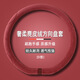 曲園汽車(chē)方向盤(pán)套麂絨皮翻毛皮通用時(shí)尚簡(jiǎn)約吸汗防滑耐磨透氣把套四季 奢柔麂皮絨款-酒紅色【D型】