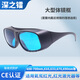 深之鐳 633nm650nm670nm690nm紅光激光防護(hù)眼鏡氦氖激光器護(hù)目鏡HM05鏡框可選擇 D款（大鏡框，內(nèi)戴近視鏡更優(yōu)選擇）