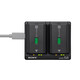 索尼（SONY）BC-ZD1雙槽充電器 FZ100電池充電器 適用A7M4 A7M3 A7R5 A7CII，F(xiàn)X3/30/ZV-E10M2等微單相機(jī) ZD1+2塊FZ100原電【送灃標(biāo)35W快充+線】