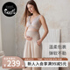 nest designs孕婦褲女士打攬褲托腹外穿闊腿長褲孕期打底褲彈力休閑褲子 暖香褐（闊腿褲） S（建議身高155-165cm，60kg內(nèi)）