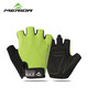 MERIDA美利達騎行運動(dòng)半指手套男女山地公路自行車(chē)短指手套騎行裝備 （透氣網(wǎng)布 防滑減震）綠色 XL