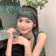 束芬日常發(fā)帶頭巾女寬邊運(yùn)動(dòng)束發(fā)帶夏季跑步吸汗止汗發(fā)帶健身束發(fā)頭巾 F1317運(yùn)動(dòng)頭巾