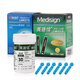 美迪信血糖試紙 MS-1A型血糖試紙條 適用美迪信MM600C MM800A血糖測(cè)試儀 【無儀器】50試紙+50采血針+50酒精棉
